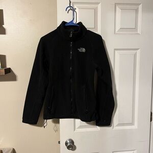 Black Northface zip up jacket